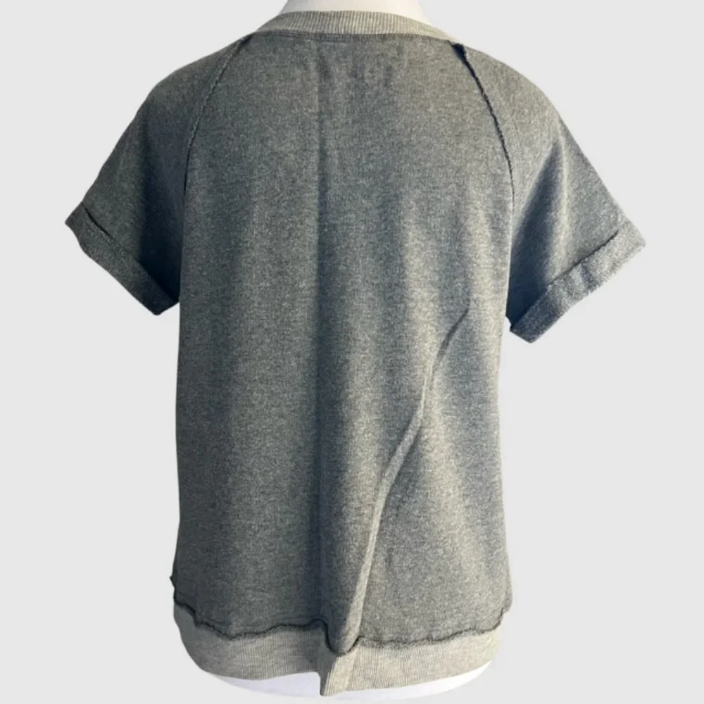 Harry Potter Gryffindor Short Sleeve Sweater Shirt Gray - Size Medium - Picture 6 of 7